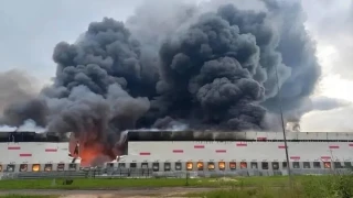 Rus şirketi Ozon'a ait 3 farklı depoya İHA saldırısı düzenlendi