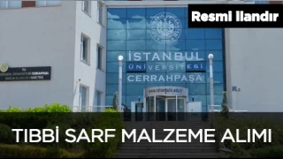 TIBB SARF MALZEME ALIMI STANBUL NVERSTES - CERRAHPAA REKTRL SALIK BLMLER FAKLTES DEKANLII