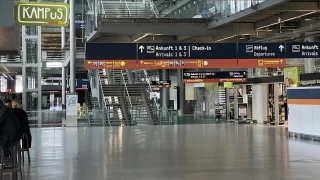 klim eylemi nedeniyle Mnih Havaliman iki saat kapatld