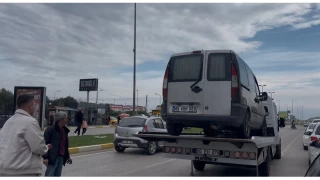 Bandırma'da araçta elektrik kaçağı paniği