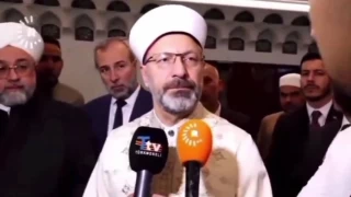 Diyanet leri Bakan Ali Erba, Arapa soruyu Trkeye evirtti