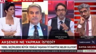 Aytun ray: Akener, Erdoan ile dirsek temasndayd ve 6l masadan planl olarak kalkt