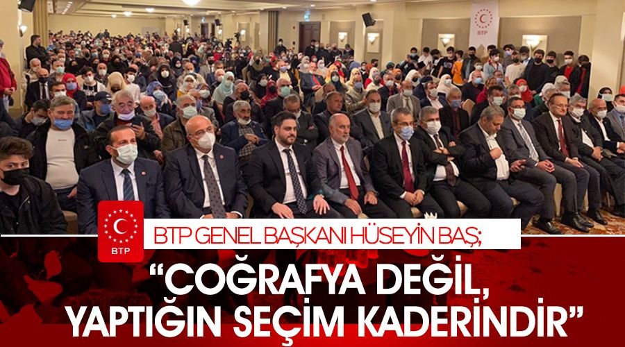 �Co�rafya de�il, yapt���n se�im kaderindir�