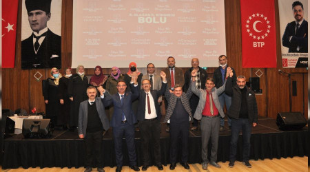 BTP Bolu'dan görkemli kongre