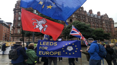 İngiltere'de Johnson ve Brexit karşıtları sokaklarda