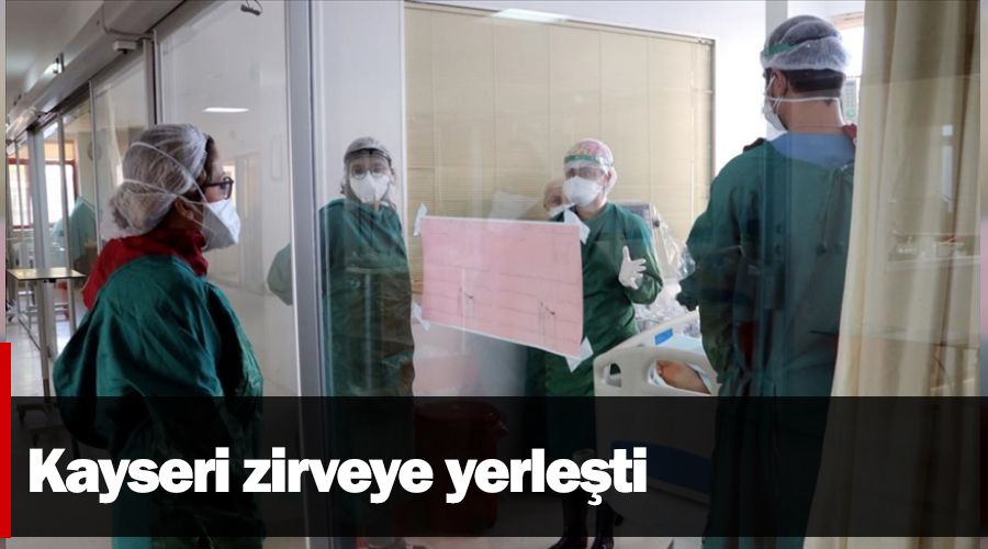 Kayseri zirveye yerleşti