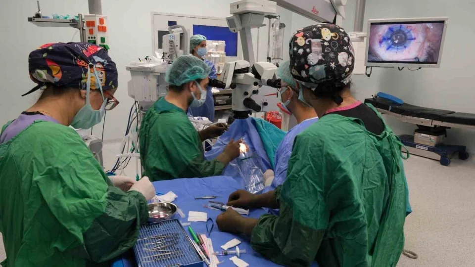 Mersin Şehir Hastanesi'nde ilk kornea nakli başarıyla yapıldı