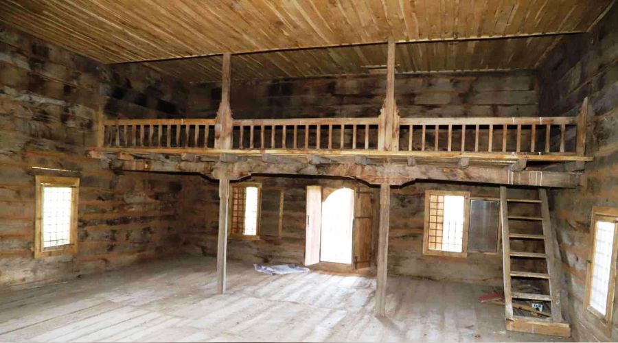 200 yıllık ahşap çivisiz camiye restorasyon