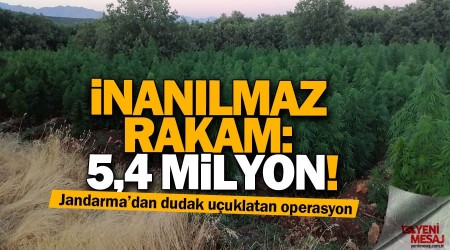 İnanılmaz rakam: 5,4 milyon!