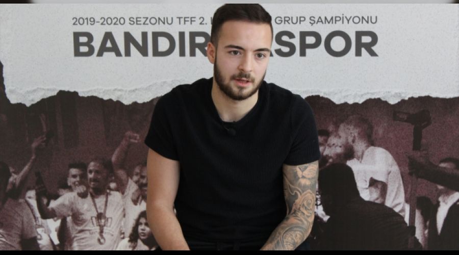 "Hedefim Bandrmaspor'la Sper Lig'e kmak"