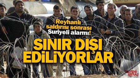 Suça karışan Suriyeliler sınır dışı ediliyor