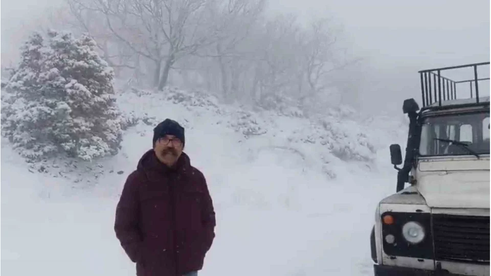 Tekirda�'da y�ksek kesimler beyaza b�r�nd�