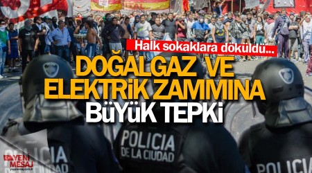 Byk tepki! Elektrik ve doalgaza yzde 55 zam