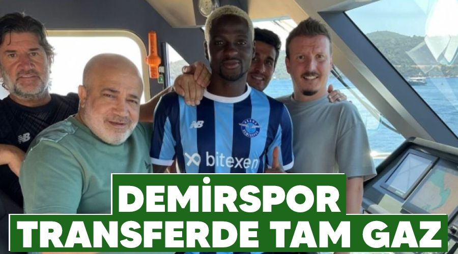 Demirspor transferde tam gaz