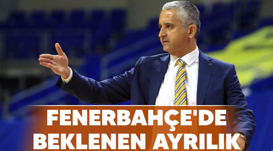Fenerbahçe'de beklenen ayrılık