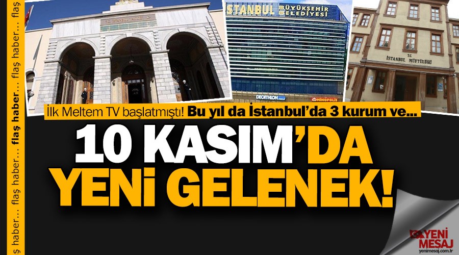stanbul'da 3 kurum 10 Kasm'da mevlit okutacak
