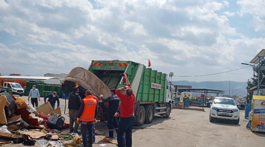 Körfez'de tonlarca atık geri dönüştürülüyor