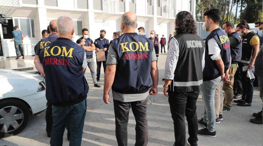 Mersin Gmrnde rvet operasyonu: 9 gzalt