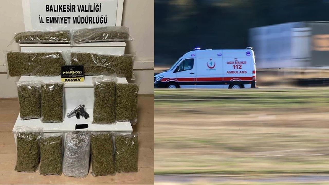 Ambulansla uyuturucu sevkiyat