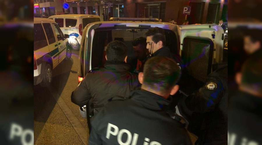 Ankara�da bek�iyi darp ettiler