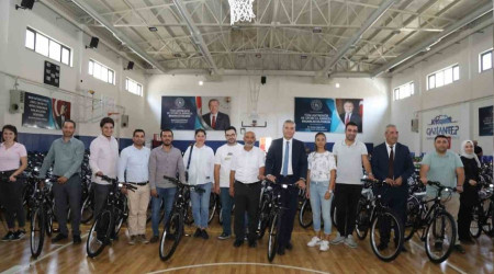 Gaziantep Bykehirden 40 bin retmene bisiklet