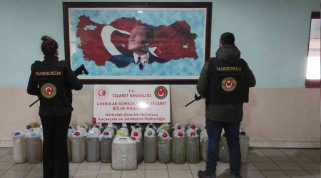 Gürbulak Gümrük Kapısında 622 kilo metamfetamin ele geçirildi
