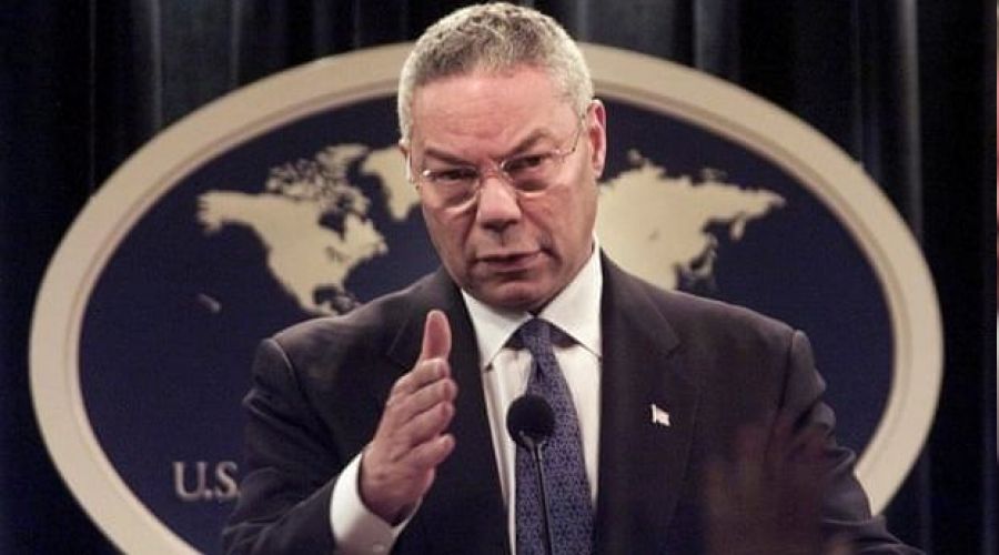  ��galci Powell��n sonu feci oldu