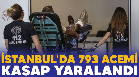 stanbul'da 793 acemi kasap yaraland