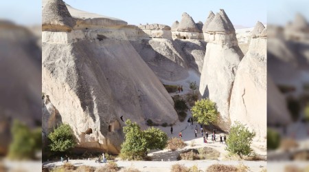 Kapadokya'ya turist akını
