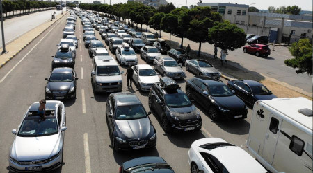 Kapıkule'de gurbetçi yoğunluğu