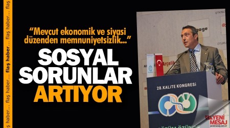 Ko: Sosyal sorunlar artyor