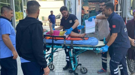 Konya'da 3. kattan düşen çocuk hastanelik oldu