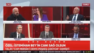 Mete Yarar ile CHP'li eski vekil arasında sert tartışma: Ben senin oğlun değilim