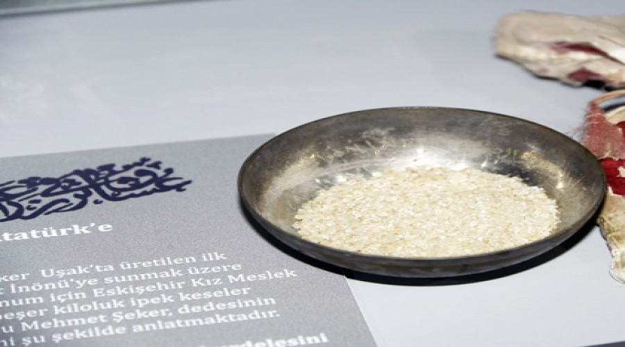 O şeker müzede sergileniyor