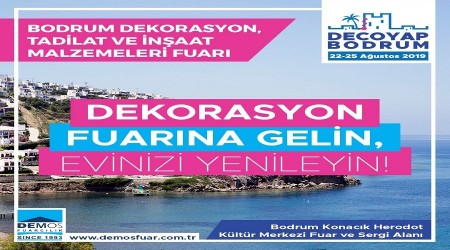 Bodrumda , İç Mimari ve Dekorasyon Fuarı Yapılacak