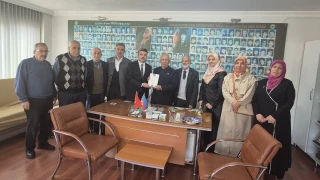 BTP heyetinden �ehit Aileleri Federasyonu�na anlaml� ziyaret