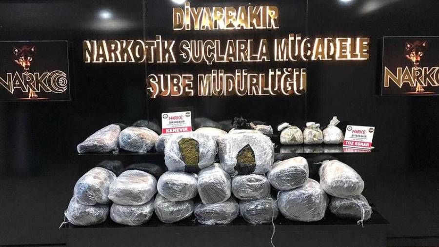 Diyarbakır'daki narkotik operasyonlarında 103 kişi tutuklandı
