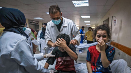 Gazze'de hastaneler 'morga' dönüşebilir!