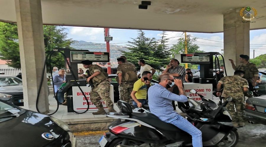L�bnan'da yak�t krizi... Ordu devreye girdi