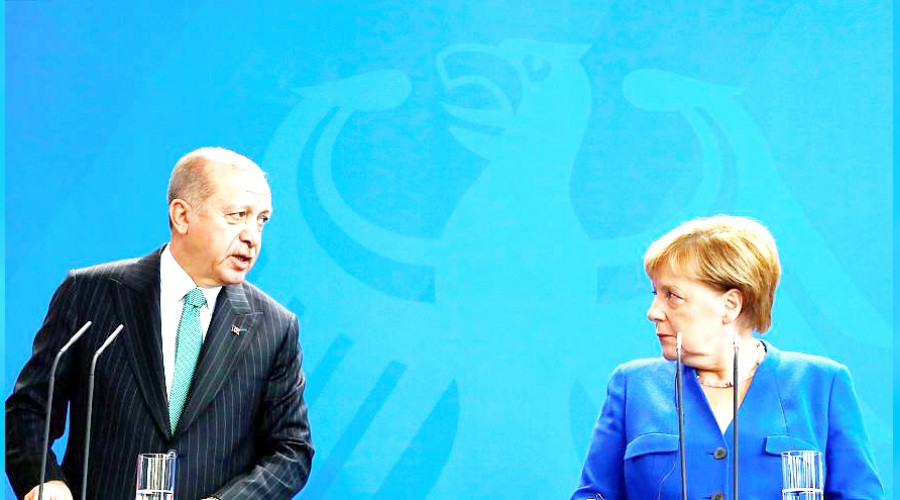 Merkel ile Suriye'yi grt