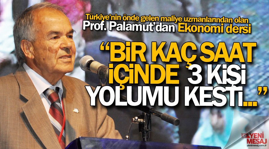 Prof. Dr. Mehmet Palamut: Kurtulu yolu belli