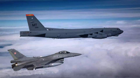 Rus bombardman uaklarna Norve'e ait F-16'lar elik etti