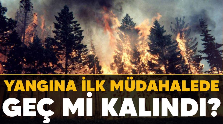 Yangına ilk müdahalede geç mi kalındı?