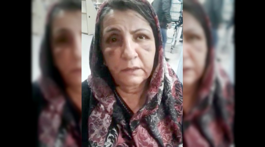 Annesini darp edip hastanelik etti