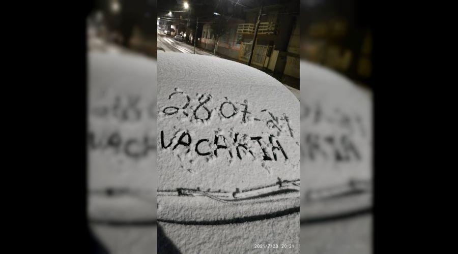 Brezilya'da kar ya���� etkili oluyor