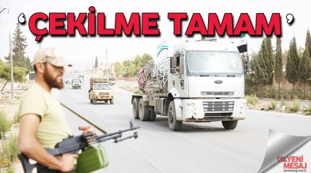 Çekilme tamam