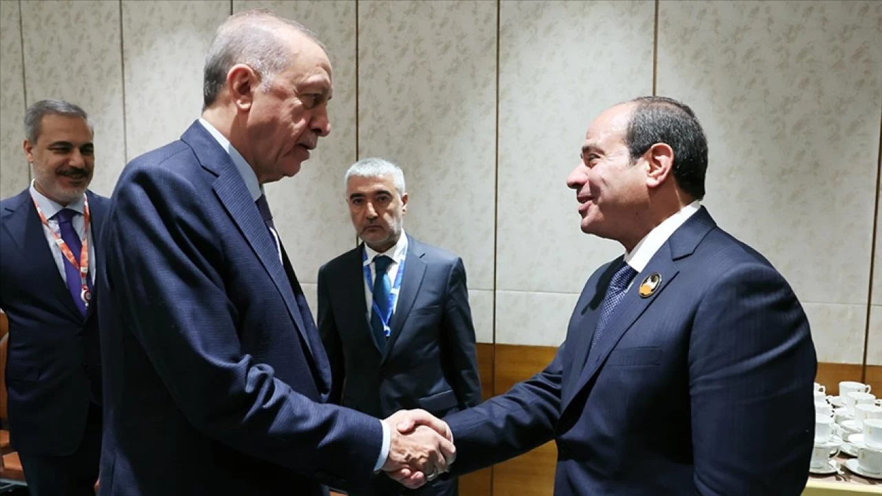 Cumhurbakan Recep Tayyip Erdoan, Msr Cumhurbakan Sisi ile telefonda grt