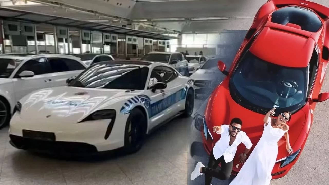 Dilan Polat'ın Ferrari'si polis aracı oldu