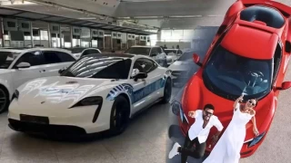 Dilan Polat'ın Ferrari'si polis aracı oldu