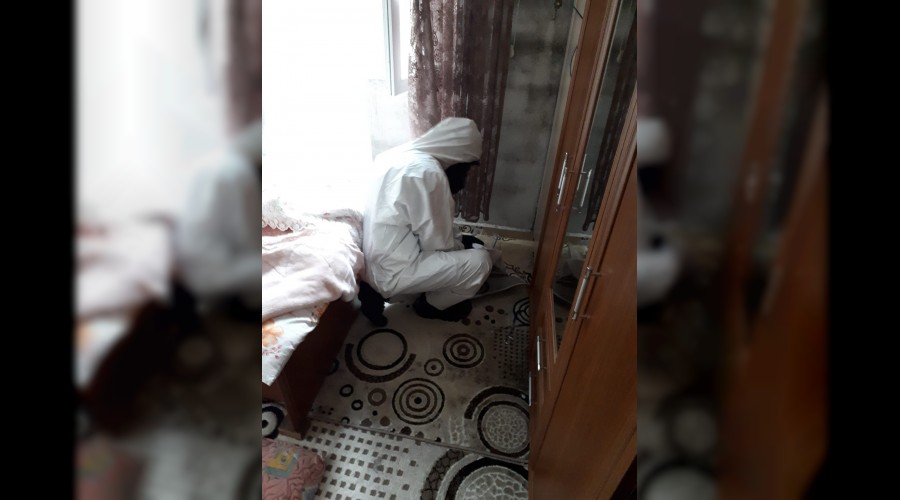 Fareleri �ld�rmek isterken zehirlendiler